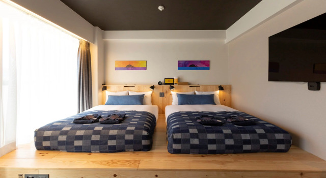Трёхместный люкс Anchor Hotel Fukuyama