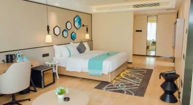 Двухместный люкс Xana Hotelle Qingya Hotel (Shijiazhuang Railway Station Higher Education Area)