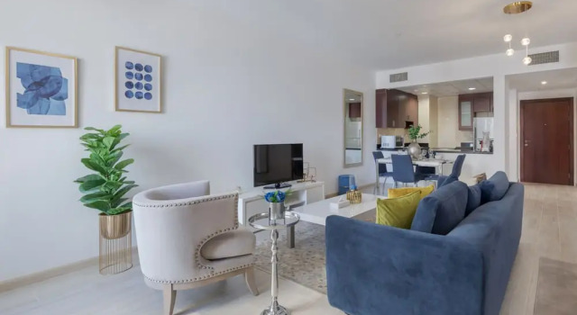 Maison Privee - Premium Studio Apt in the Heart of JBR Beach, Dubai, Забронировать Апартаменты/квартира Апартаменты Эмирата Дубая, рядом с Dubai Marina Yacht Club, Апартаменты/квартира