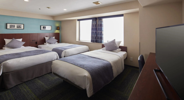 Трёхместный номер Standard HOTEL MYSTAYS Yokohama