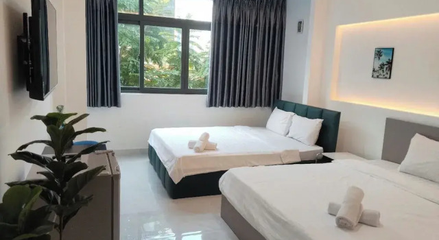 Двухместный номер Deluxe с видом на город Macy Home Hostel