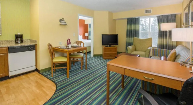 Двухместный люкс c 1 комнатой Residence Inn by Marriott Spokane East Valley