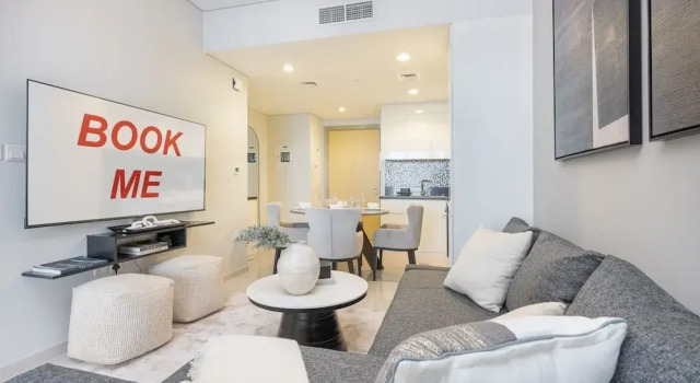 Апартаменты Stunning 2BR With Amazing Views in Business Bay
