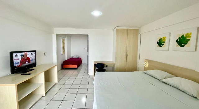 Paradise 305 Praia Flat - NBI - Vista x Mar Ponta Negra