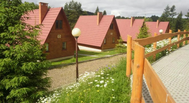 Шале Domki Bieszczady Siedlisko Harenda