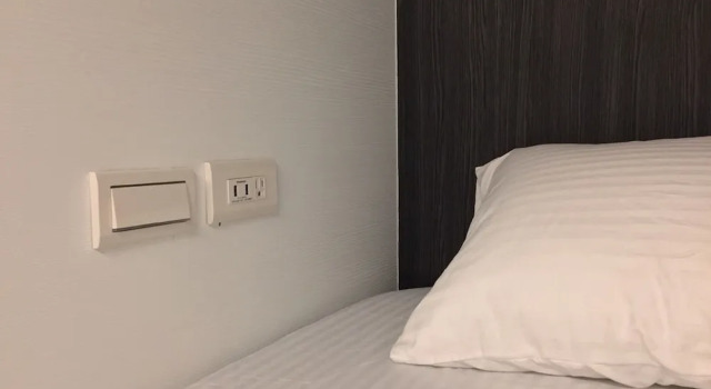 Кровать в общем номере Hey Bear B&B Jiufen
