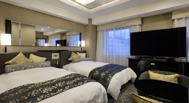Двухместный номер APA Hotel Ginza Shintomicho Ekimae Kita