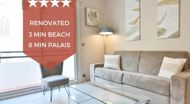 Апартаменты SERRENDY Dead center of Cannes Only 2 minutes on foot to the Croisette!