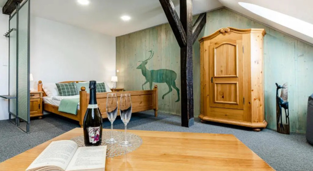 Четырёхместный номер Standard Wellness Hotel Zámeček