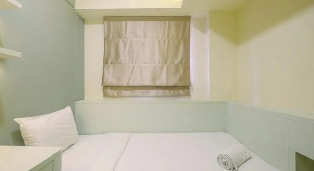 New Furnished and Minimalist 2BR + 1 Office Room at Meikarta Apartment