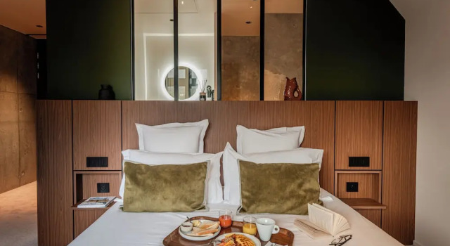 Номер Deluxe с частичным видом на море Hôtel Anne de Bretagne