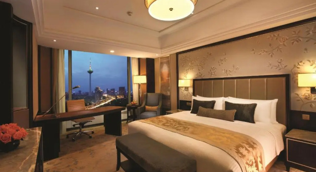 Двухместный номер Deluxe с видом на сад Shangri-La Shenyang
