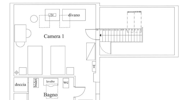 Номер Standard Palazzo Raspanti