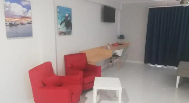 Студия Deluxe с балконом Apartamentos Oceano