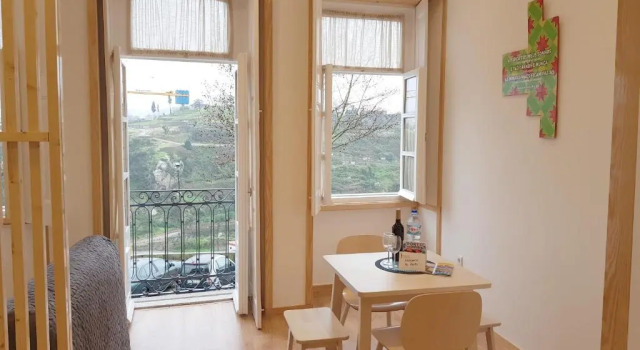 Студия с видом на реку Fontainhas River Residence