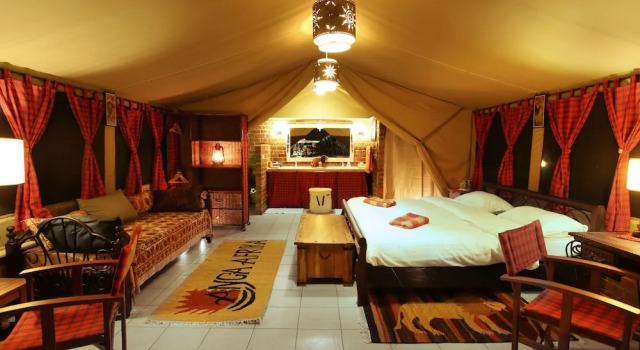 Anga Afrika Luxury Boutique Camp Nairobi, Rezervovat Boutique Hotel Hotely v Karen se snídaní, Snídaně