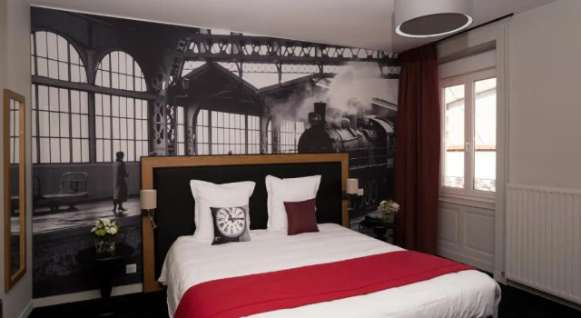 Двухместный номер Deluxe Logis Hôtel Le Tisseur des Saveurs
