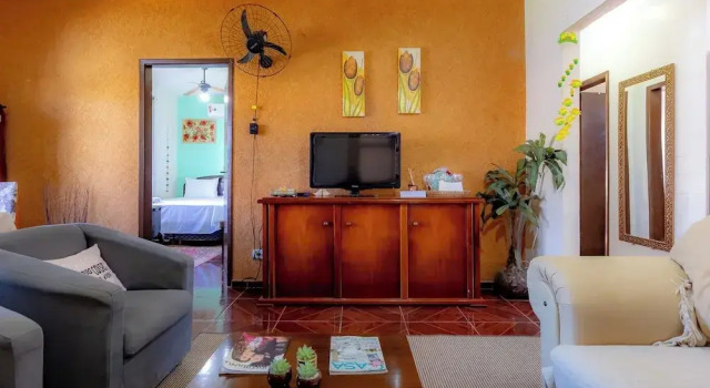 Casa 3 Quartos com Wi-fi Ar e Churrasqueira