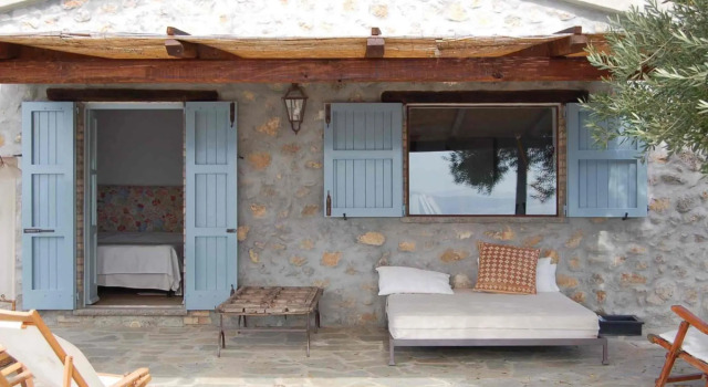 Rustic and bright villa with private pool overlooking the sea.-VillaOlivastri