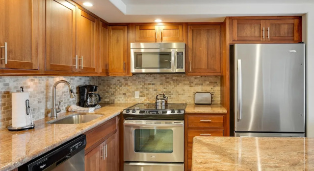 Номер Standard c 1 комнатой с балконом и с частичным видом на океан Castle At Maui Banyan
