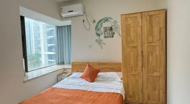 Люкс с 3 комнатами с видом на сад Shanyuhai Homestay (Longlou Diamond Avenue)
