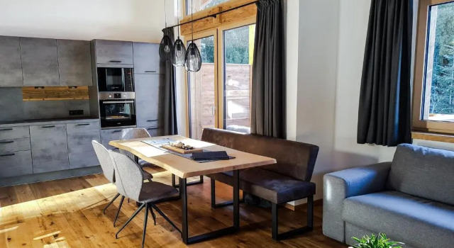 Апартаменты с балконом Zeitfrei Chalet Apartments