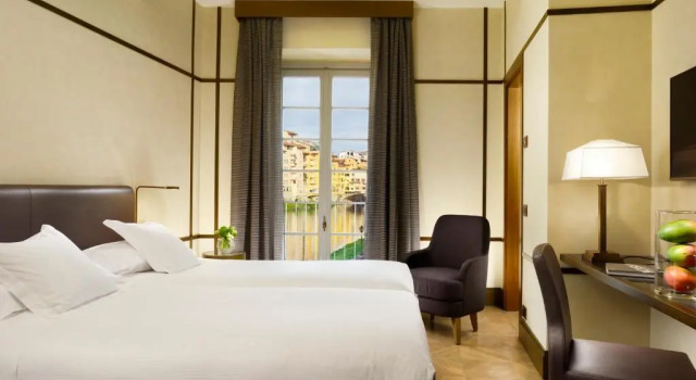 Двухместный номер Deluxe с видом на реку Арно Hotel Balestri - WTB Hotels