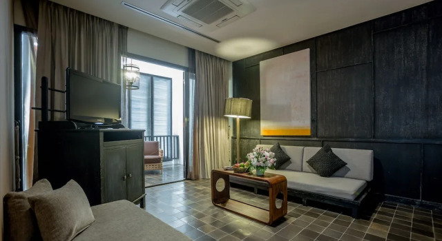 Люкс с видом на город Aruntara Riverside Boutique Hotel