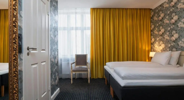 Superior Dvoulůžkový s manželskou postelí pokoj Thon Hotel Sandven