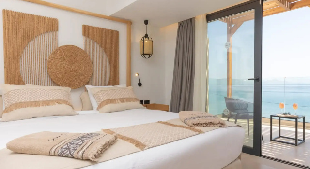 Двухместный номер Deluxe с видом на море Cabana Blu Hotel & Suites