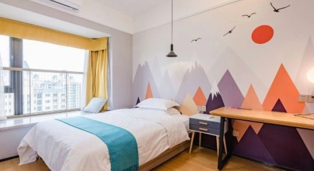 Люкс с 2 комнатами Xinyang Celebrity Art Hotel
