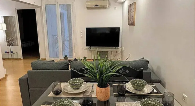 Апартаменты Charming Kallithea 1Bd Urban Retreat Apt