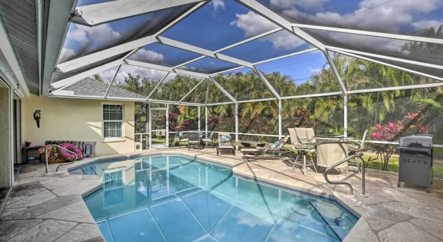 Коттедж Sun-soaked Cape Coral Getaway w/ Heated Pool