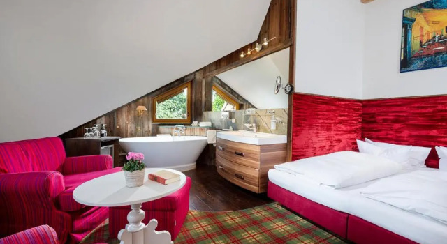 Двухместный номер Superior Wellnesshotel Seeschlößchen - Privat- Spa & Naturresort