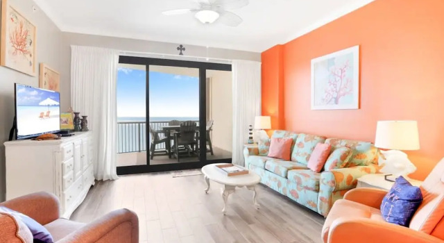 Grand Pointe 502- Gulf-front Water on 2 Sides TWO Bedrooms 2 Baths 5th Floor, Prenota Appartamento Orange Beach 