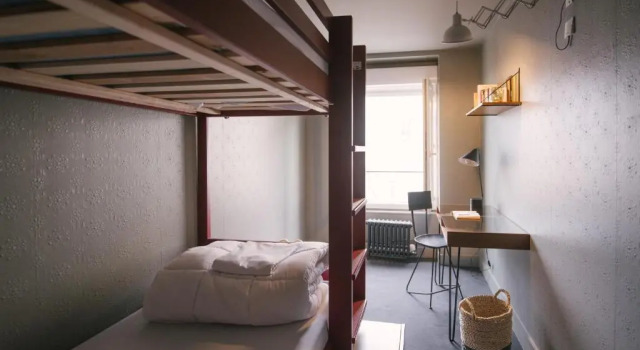 Кровать в общем номере HO36 Hostel Lyon