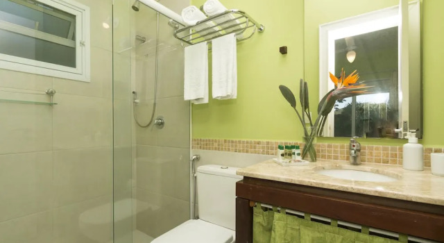 Апартаменты Deluxe c 1 комнатой с балконом Pousada Vila do Bosque