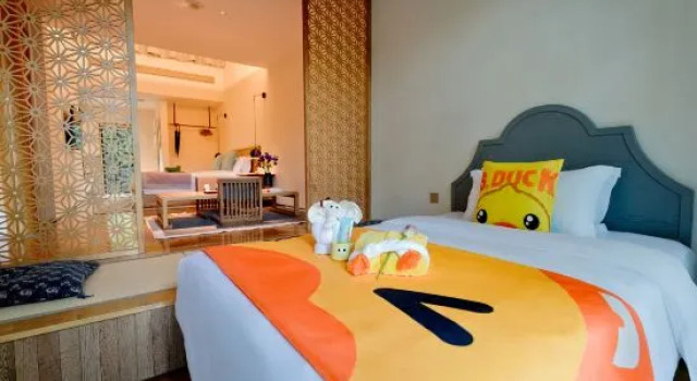 Rodzinny suite z widokiem na jezioro Alor Valley