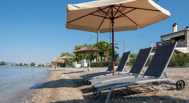 Коттедж Villa Ambrosia, beach house, Platanidia, Pelion