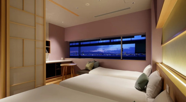 Двухместный номер Standard с видом на город OMO7 Osaka by Hoshino Resorts