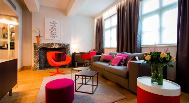 Двухместный люкс Ghent Marriott Hotel