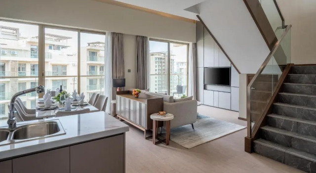 Апартаменты Deluxe с 2 комнатами Oakwood Premier Phnom Penh