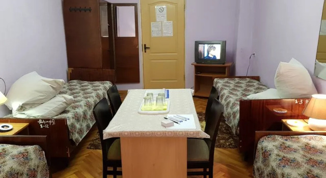 Кровать в общем номере Гостиница Ливны-Центральная