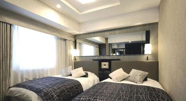 Двухместный номер Deluxe APA Hotel Ueno Inaricho Ekikita