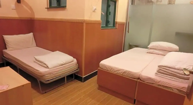Standardowy trzyosobowy pokój Venetian Hostel