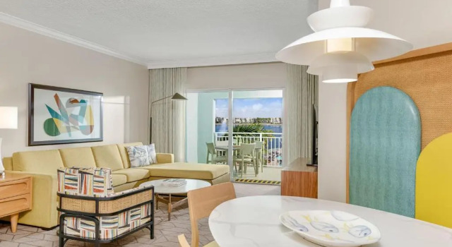 Вилла с 2 комнатами с балконом и с видом на озеро Marriotts Villas At Doral