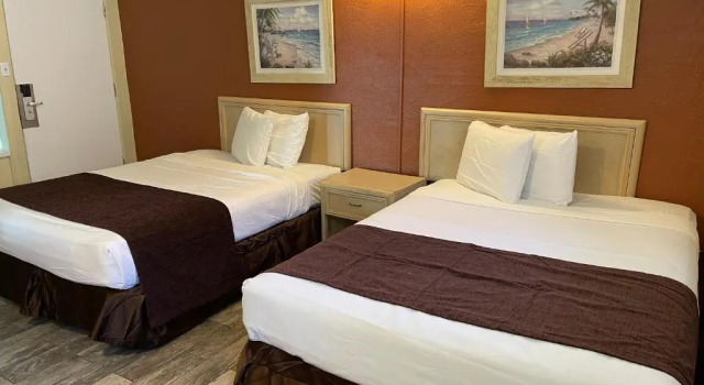 Двухместный номер Deluxe Tropicana Motel Wildwood Beach & Boardwalk