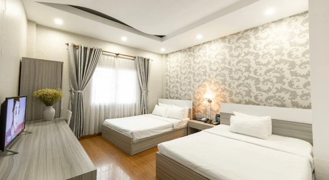 Hong Vina Ben Thanh Hotel, Забронировать Отель СПА-отели Хошимина, рядом с Торговый центр Tax, SPA-услуги