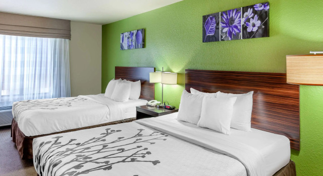 Четырёхместный люкс Sleep Inn & Suites Hewitt - South Waco