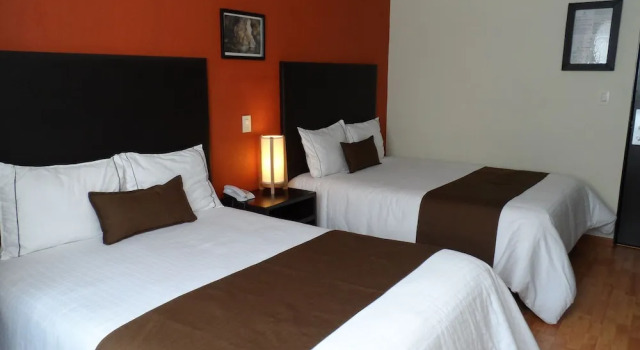 Четырёхместный номер Standard Hotel Plaza Morelos
